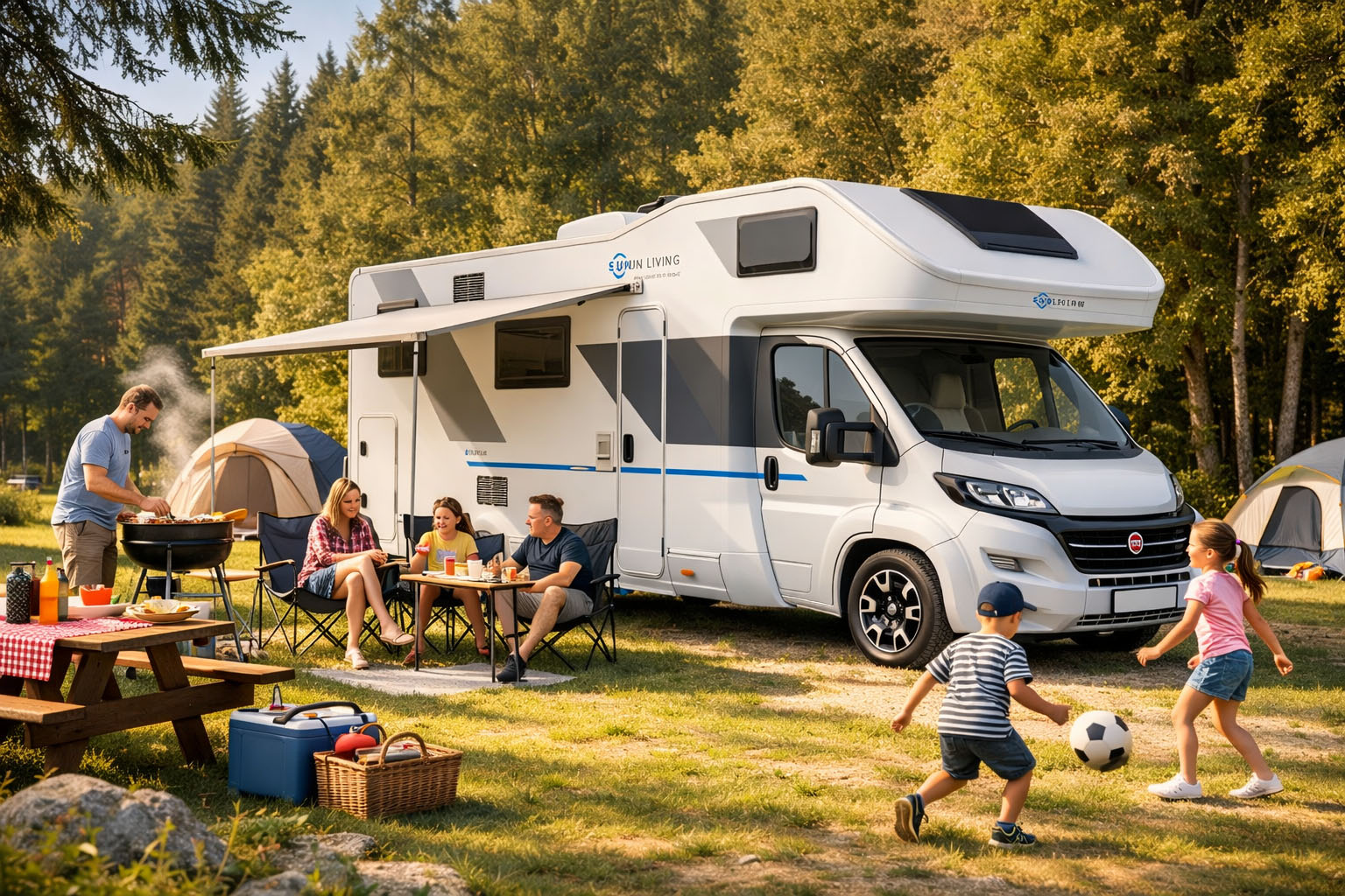 Sun Living A 75 DP im Caravan Center Thüringen mieten.
