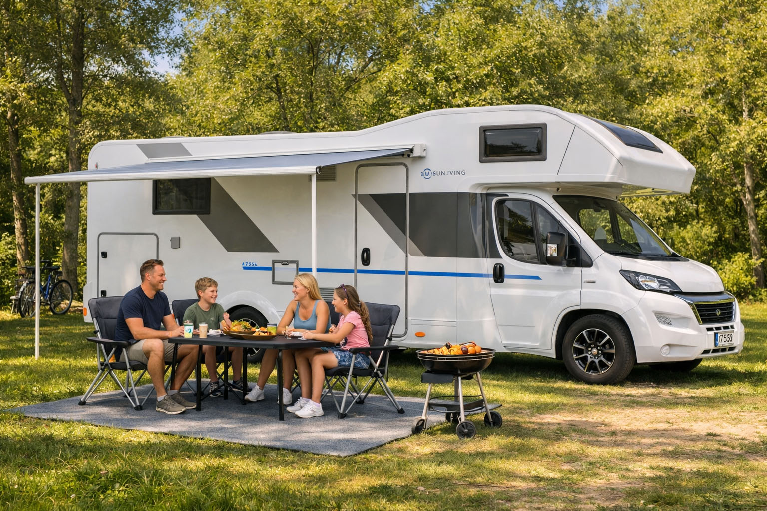 Sun Living A 75 DP im Caravan Center Thüringen mieten.