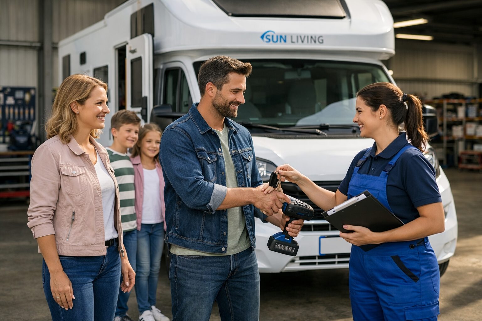 Werkstattservice im Caravan Center Thüringen. Kompetenz für Wohnmobile und Wohnwagen. Werkstattservice im Caravan Center Thüringen. Kompetenz für Wohnmobile und Wohnwagen.