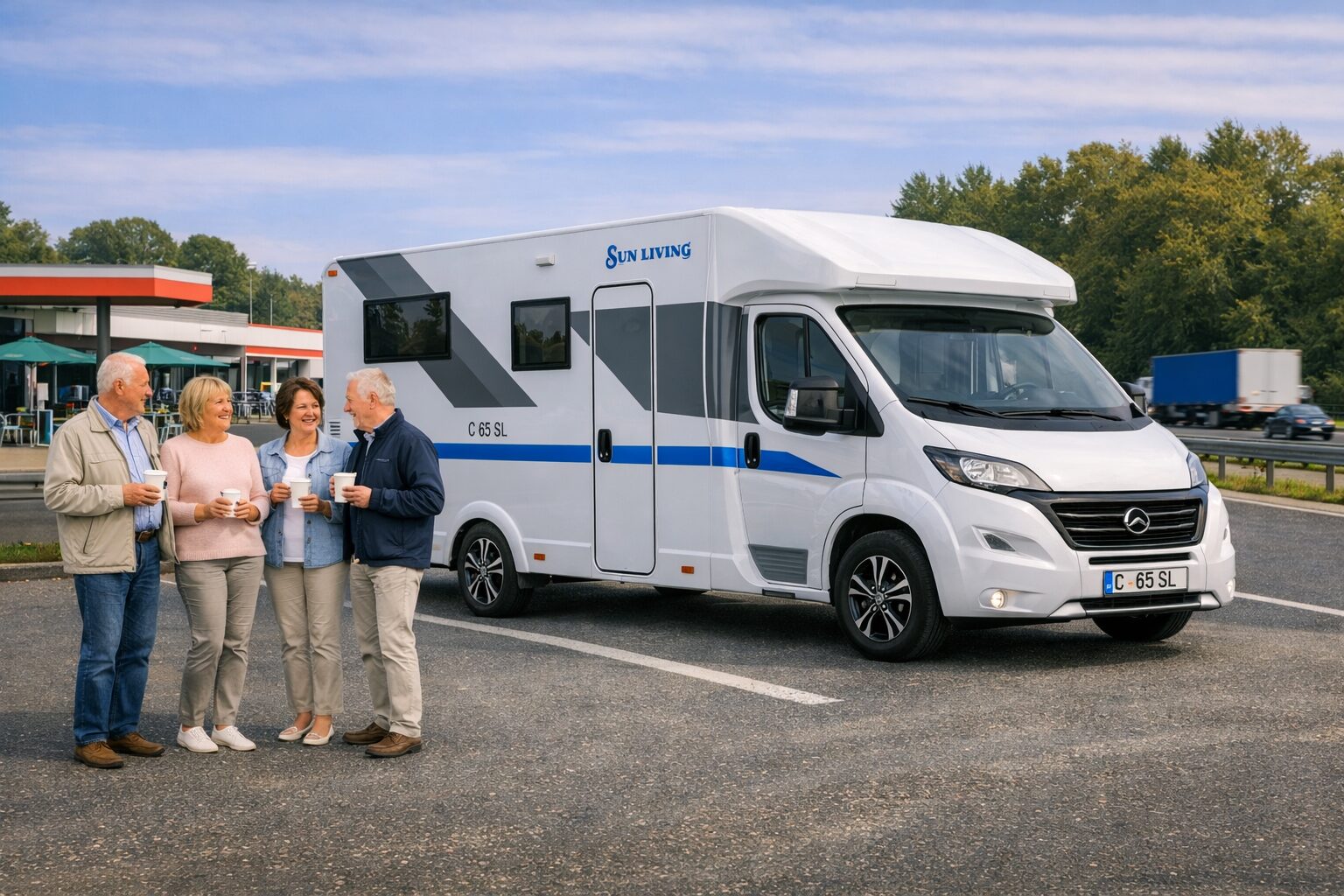 Sun Living C 65 SL Autobahn Raststätte