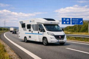 Der Sun Living S 75 SL beeindruckt mit seiner Fiat‑Motorisierung (HDI 140 2,3 Diesel, 140 PS) und einem zulässigen Gesamtgewicht von 3.500 kg.